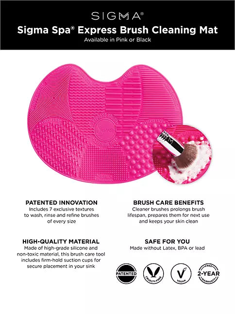 Sigma Spa Brush Cleaning Mat