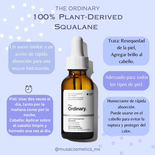 100% Plant-Derived Squalane