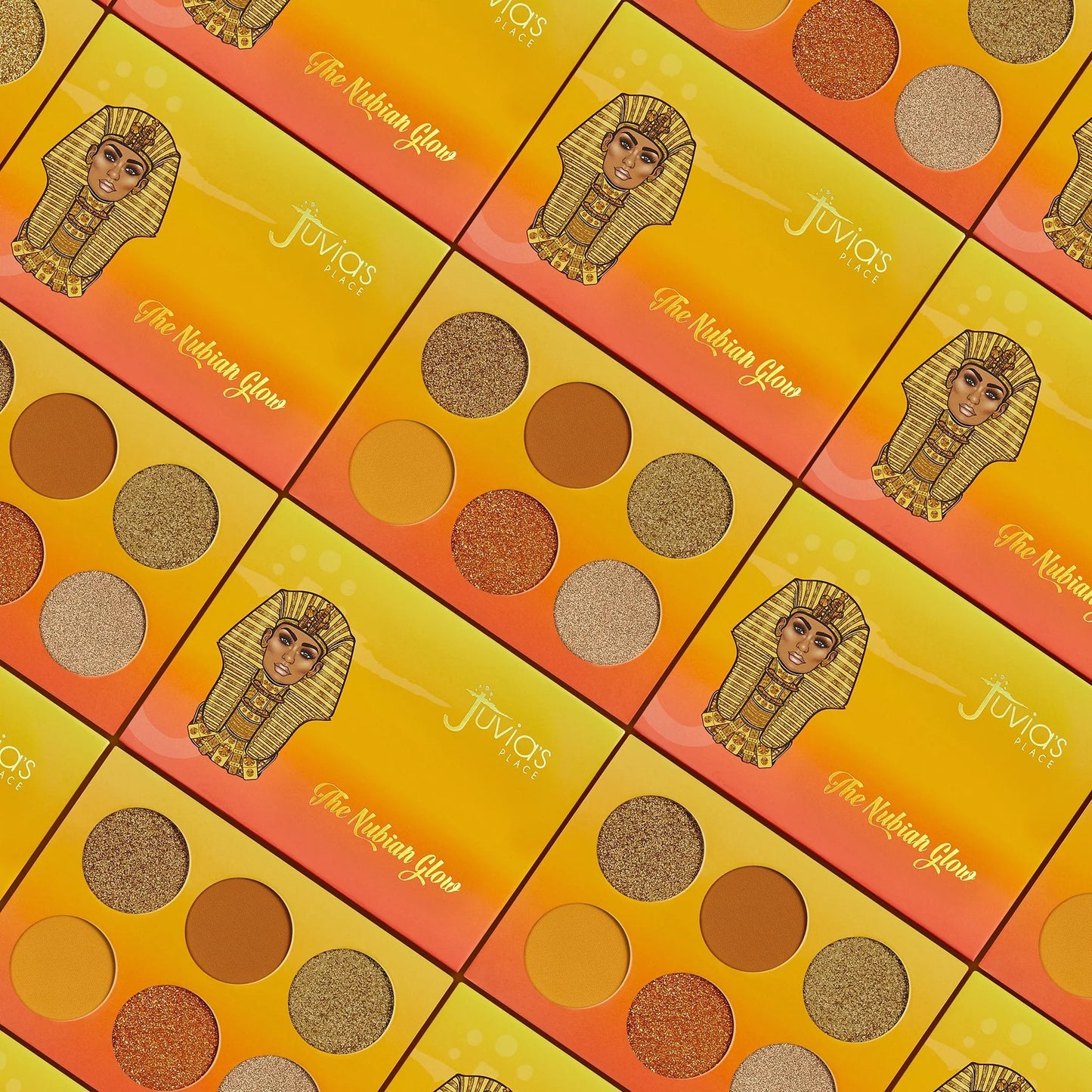 The Nubian Glow Eyeshadow Palette