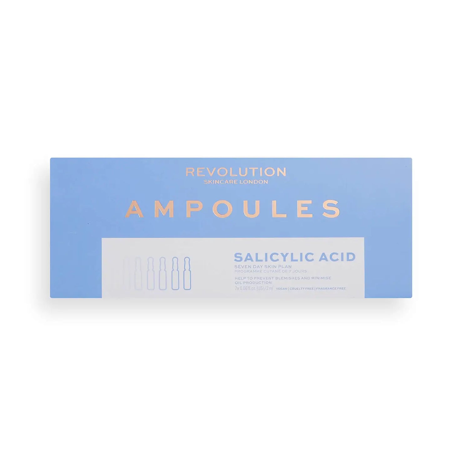 Salicylic Acid 7 Day Acne Preventing Skin Plan Ampoules