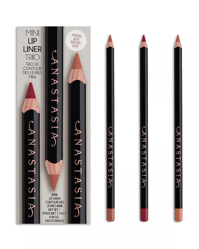 Mini Lip Liner Trio (Set de 3 delineadores mini)