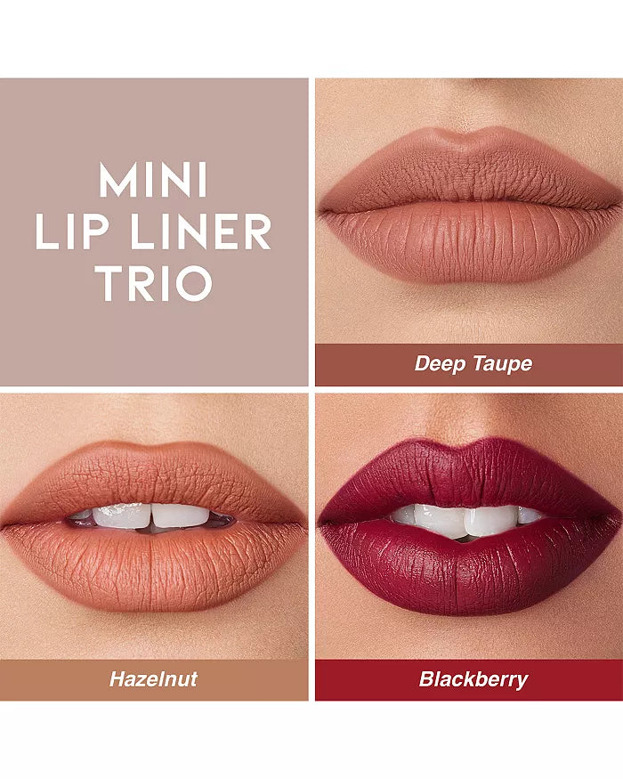 Mini Lip Liner Trio (Set de 3 delineadores mini)