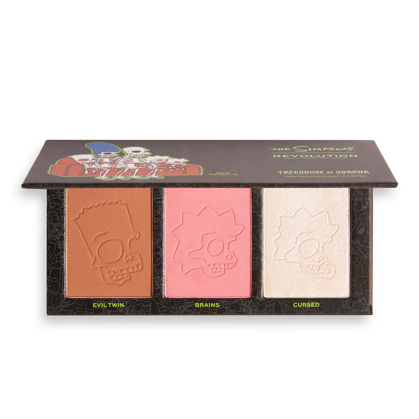 The Simpsons Fearful Face Palette Spooktacular