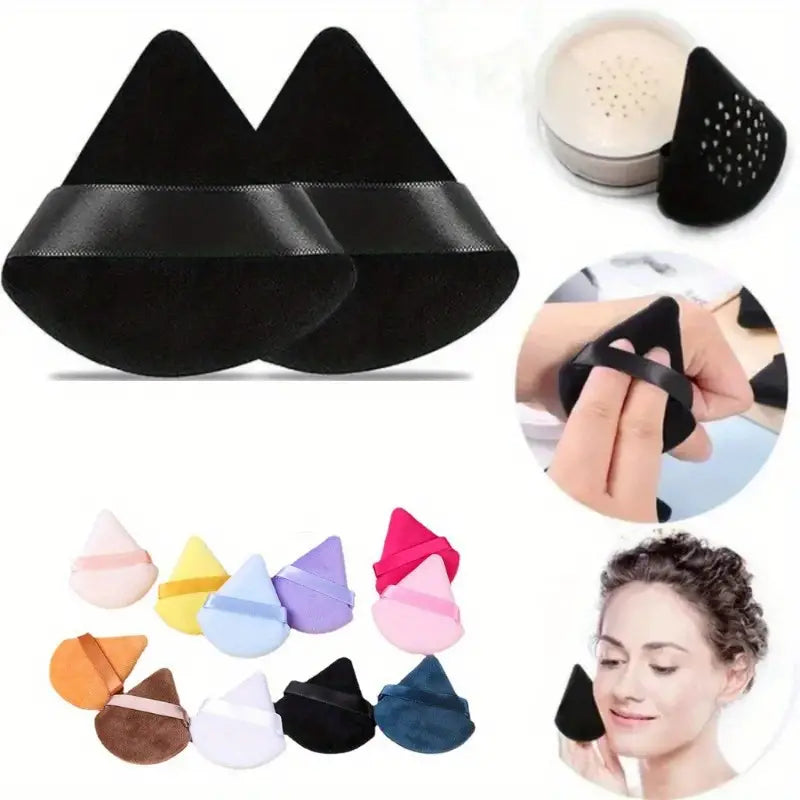 Esponja triangular colores variados