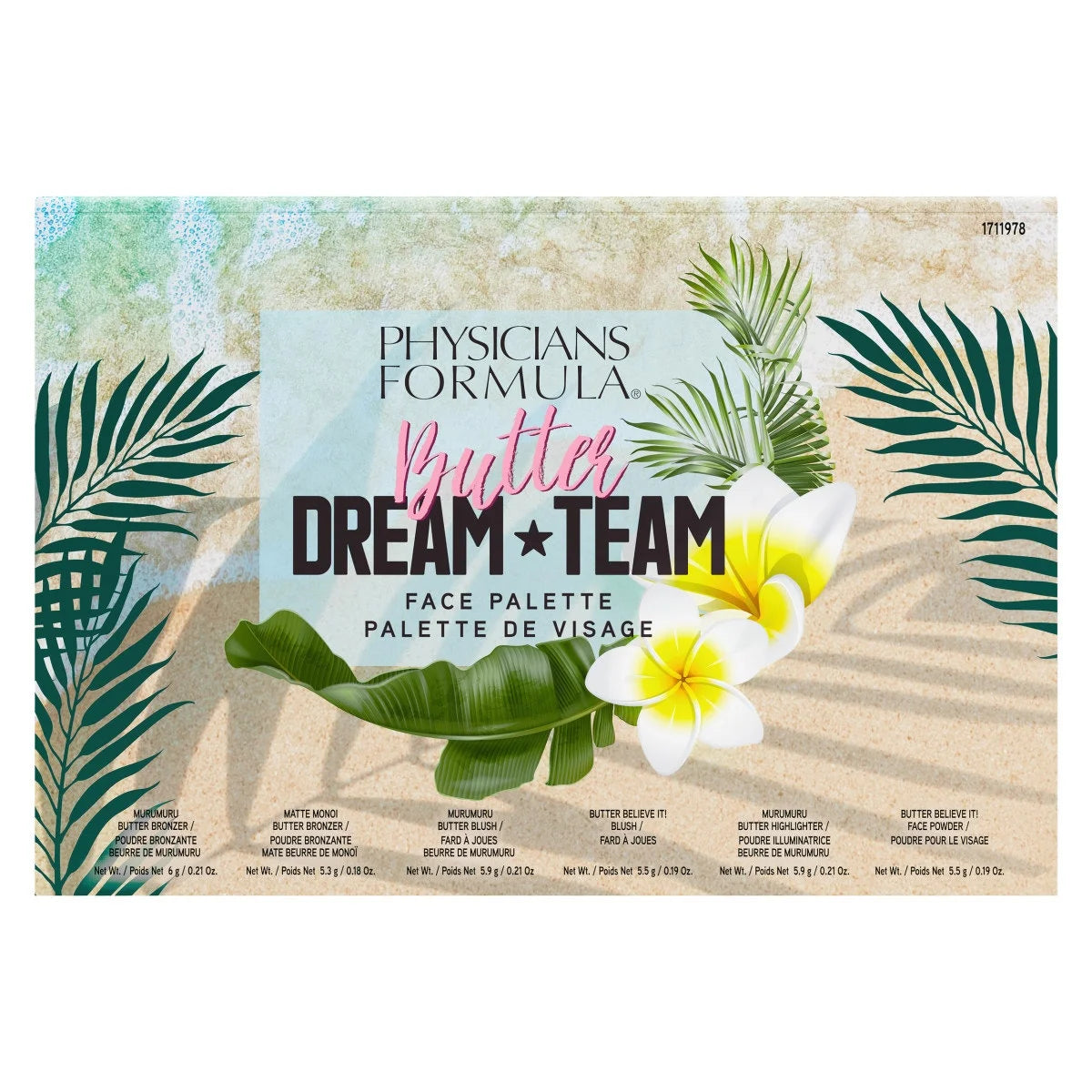 Butter Dream Team Face Palette