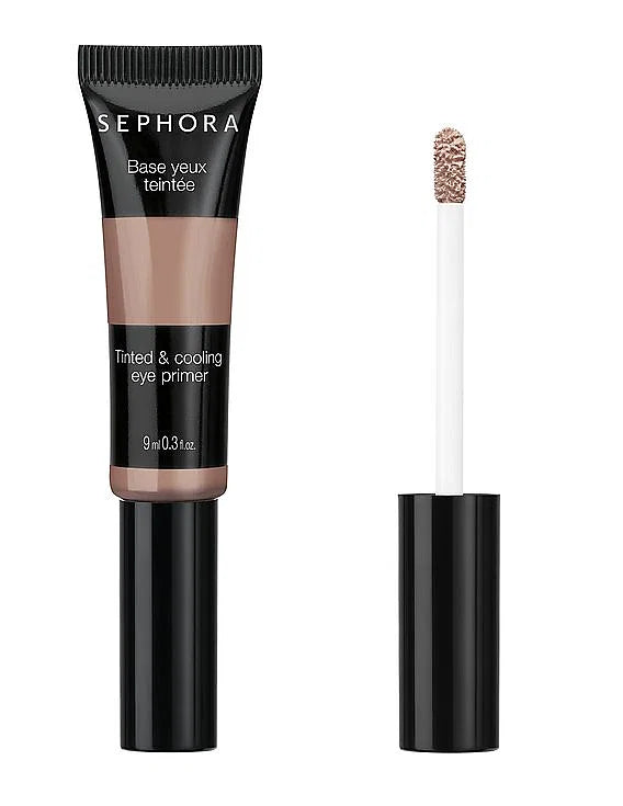 Tinted & Cooling Eye Primer -Shimmer taupe