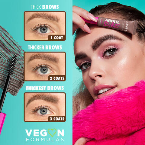 Thick it Stick it! Thickening Brow Gel Mascara -Brunette