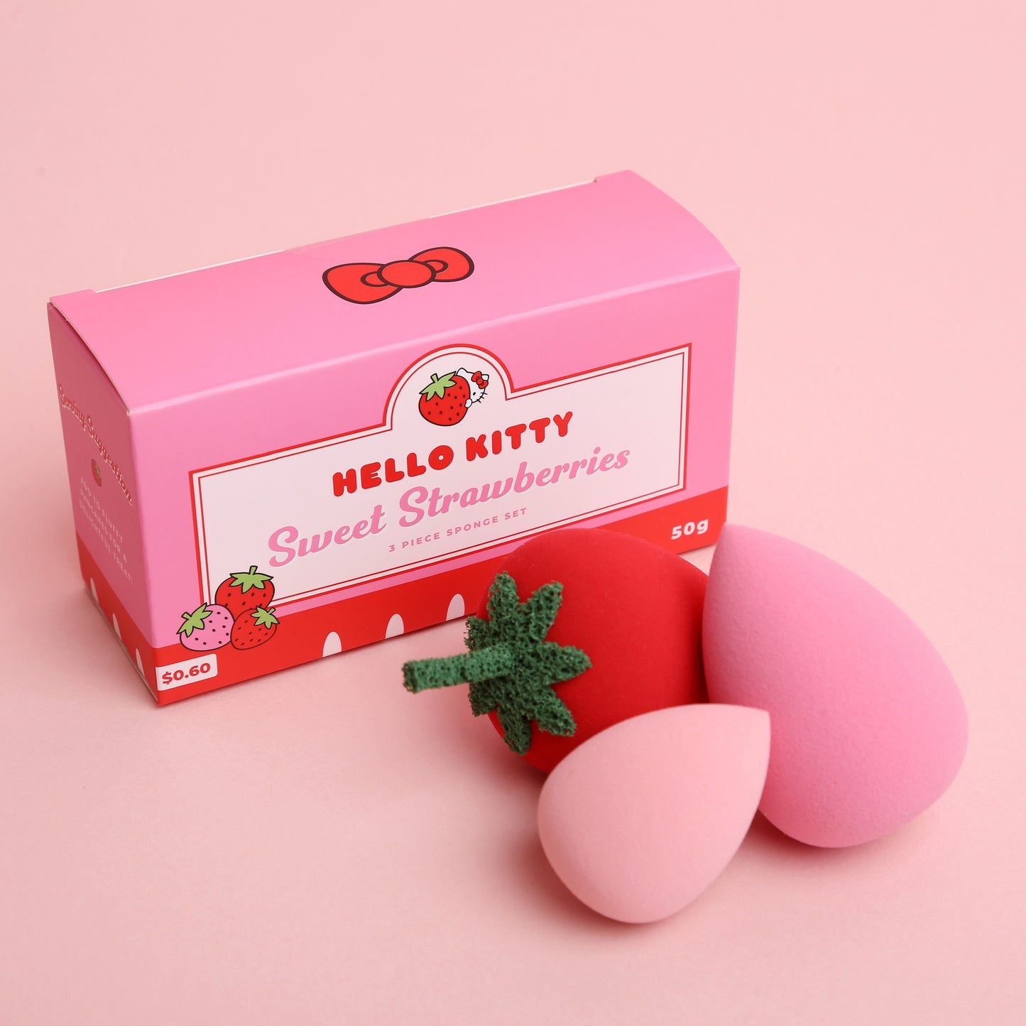 Hello Kitty Sweet Strawberry Set de sponjas