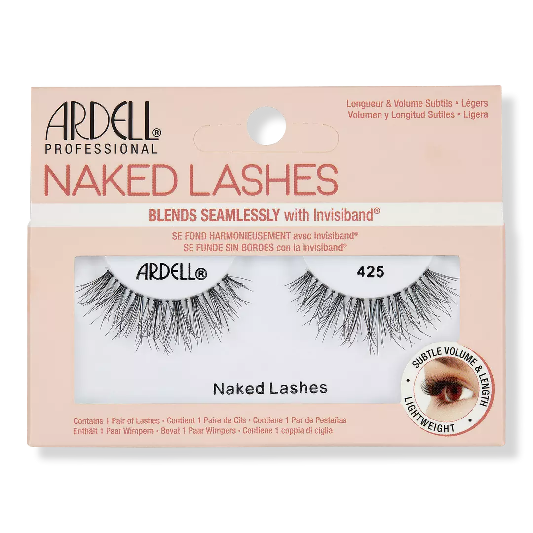 Pestañas postizas Naked False Eyelashes #425 in Black