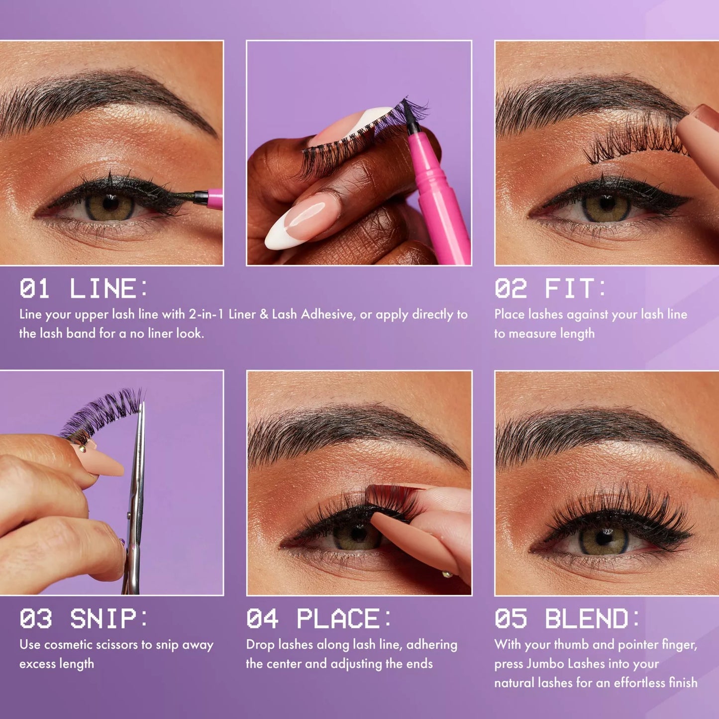 Jumbo Lash 2-in-1 Eyeliner and Lash Adhesive (Pegamento de pestañas)