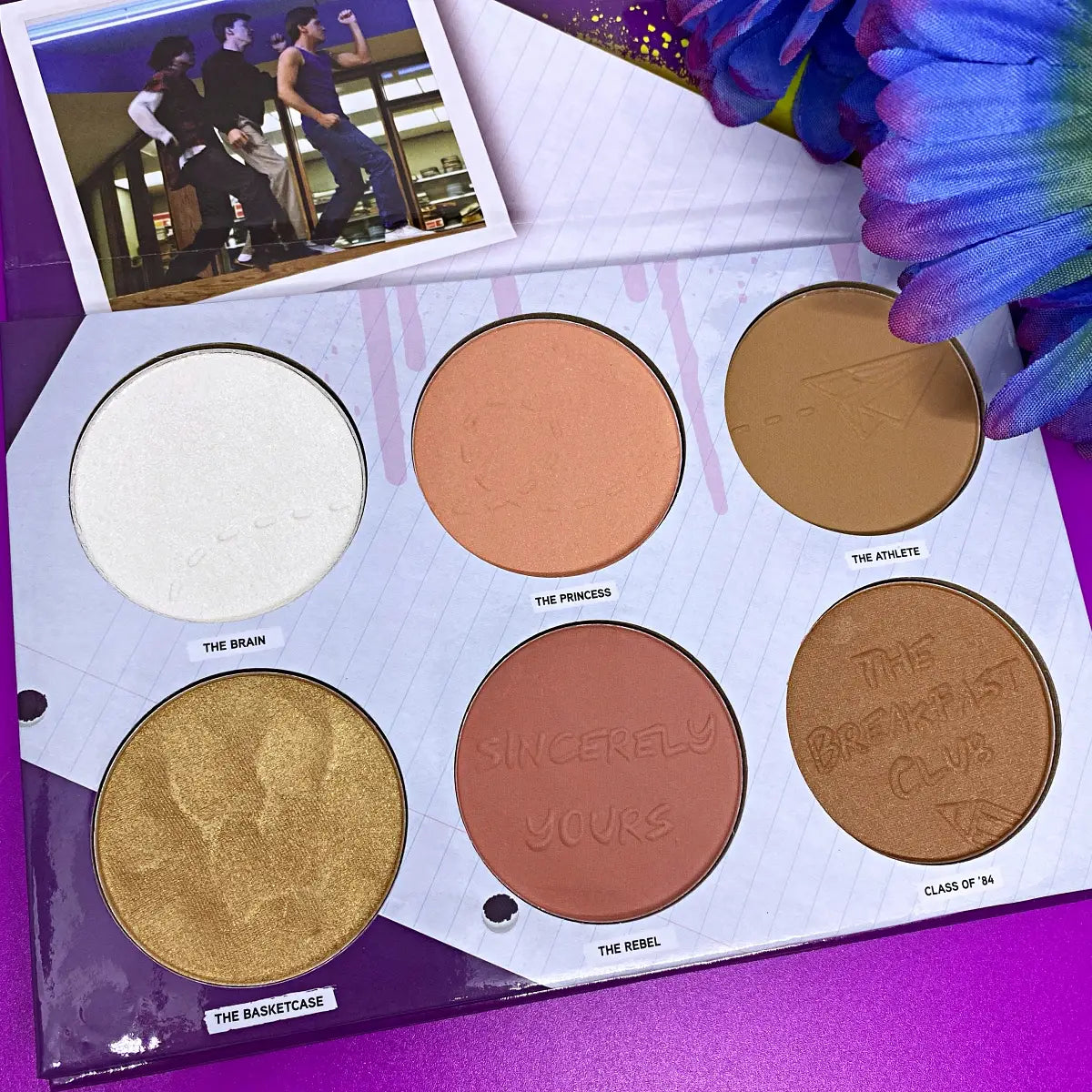 The Breakfast Club Saturday Detention Face Palette