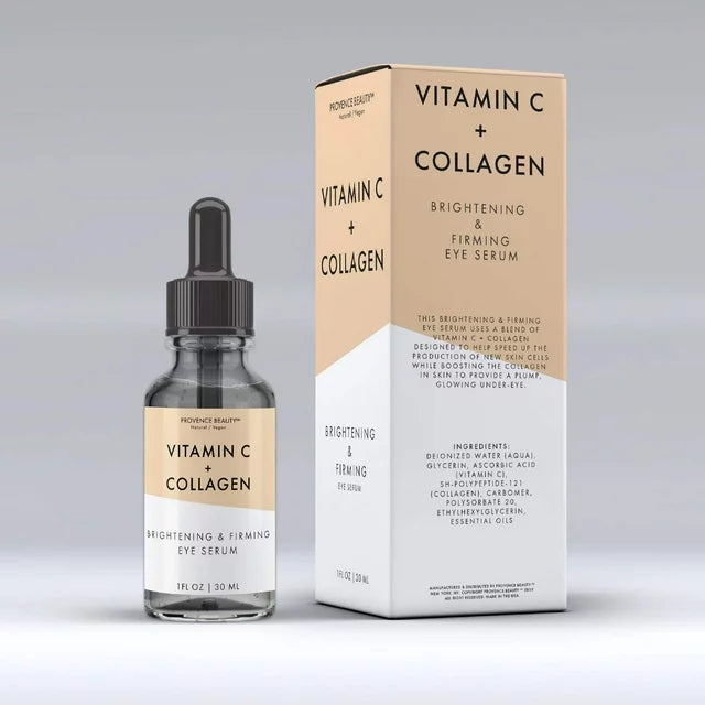 Vitamin C+Collagen Brightening & firming eye serum -1 oz