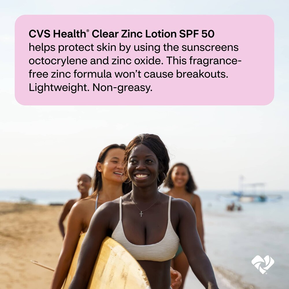 Bloqueador Health Clear Zinc Broad Spectrum Sun Lotion SPF 50
