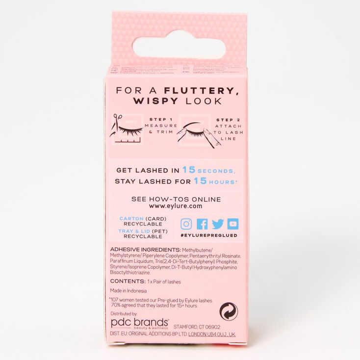 Pestañas con adhesivo Fluttery Light, No. 160