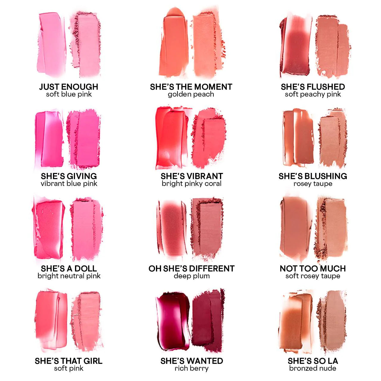Major Headlines Double-take Creme & Powder blush duo