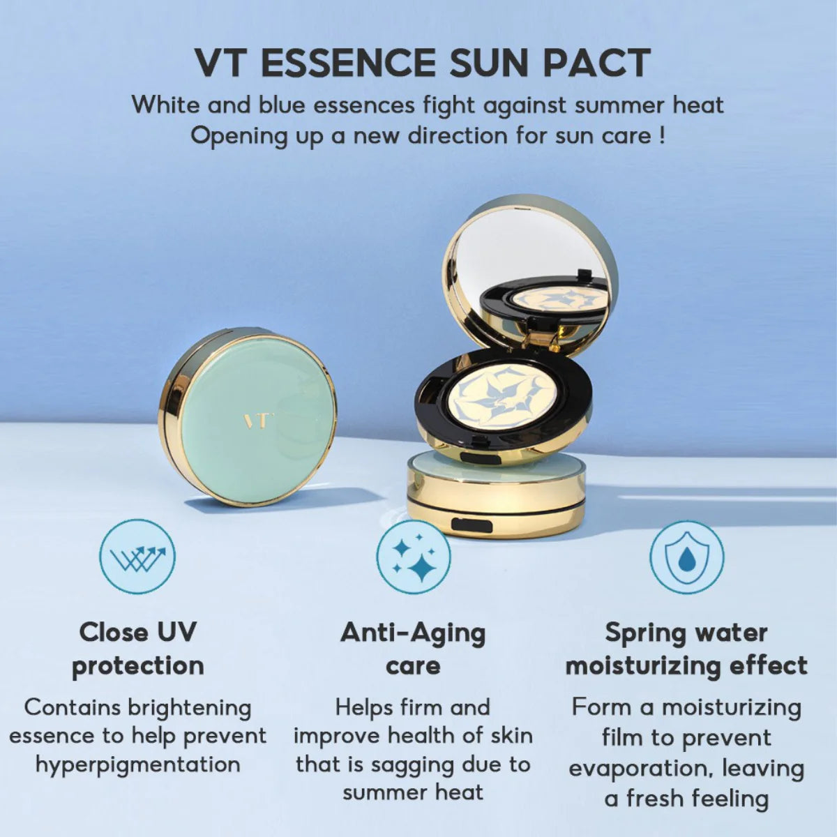 Essence Sun Pact SPF50+ PA+++ -Bloqueador