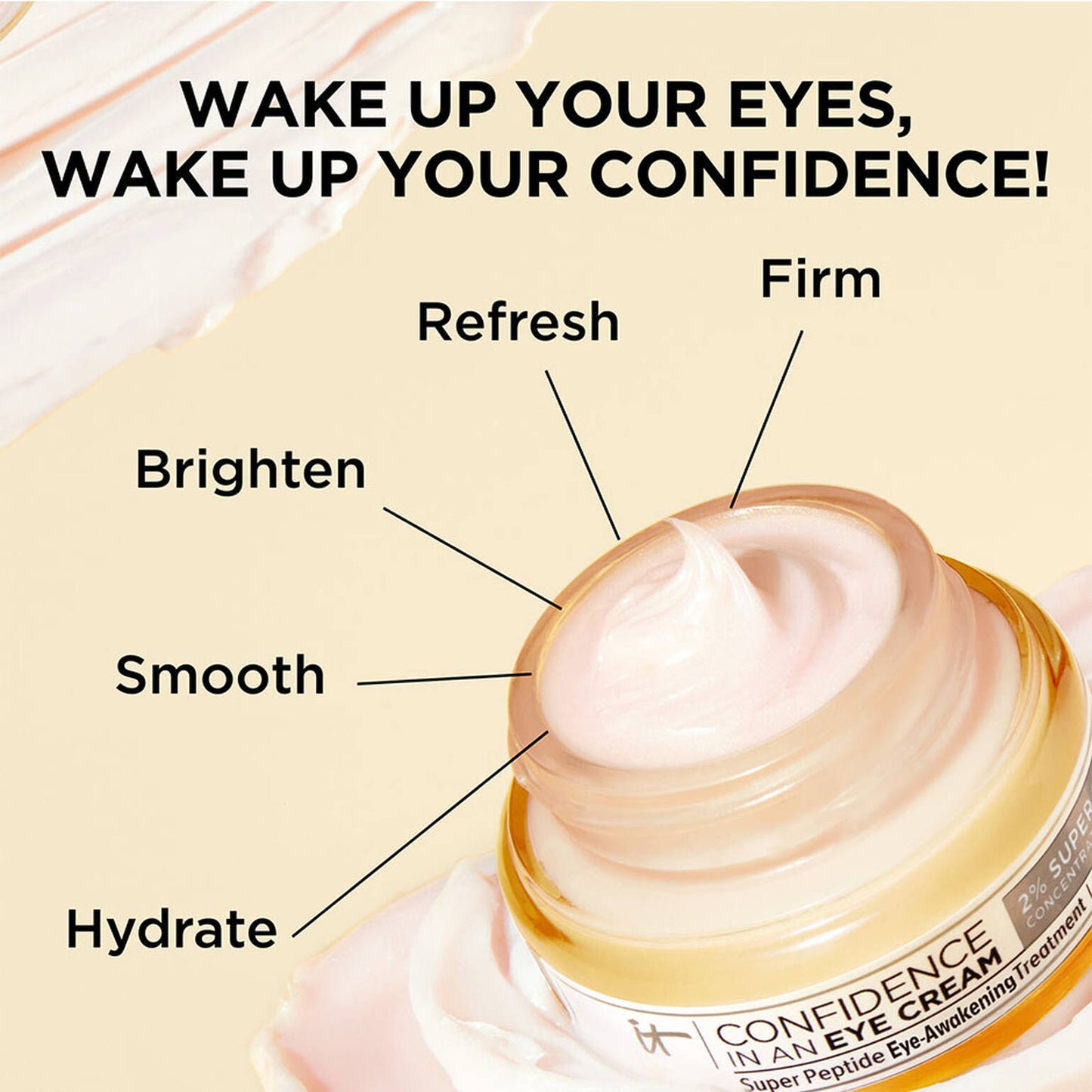 Confidence in an Eye Cream Anti-Aging Peptide Eye Cream -1 oz (crema de ojos)