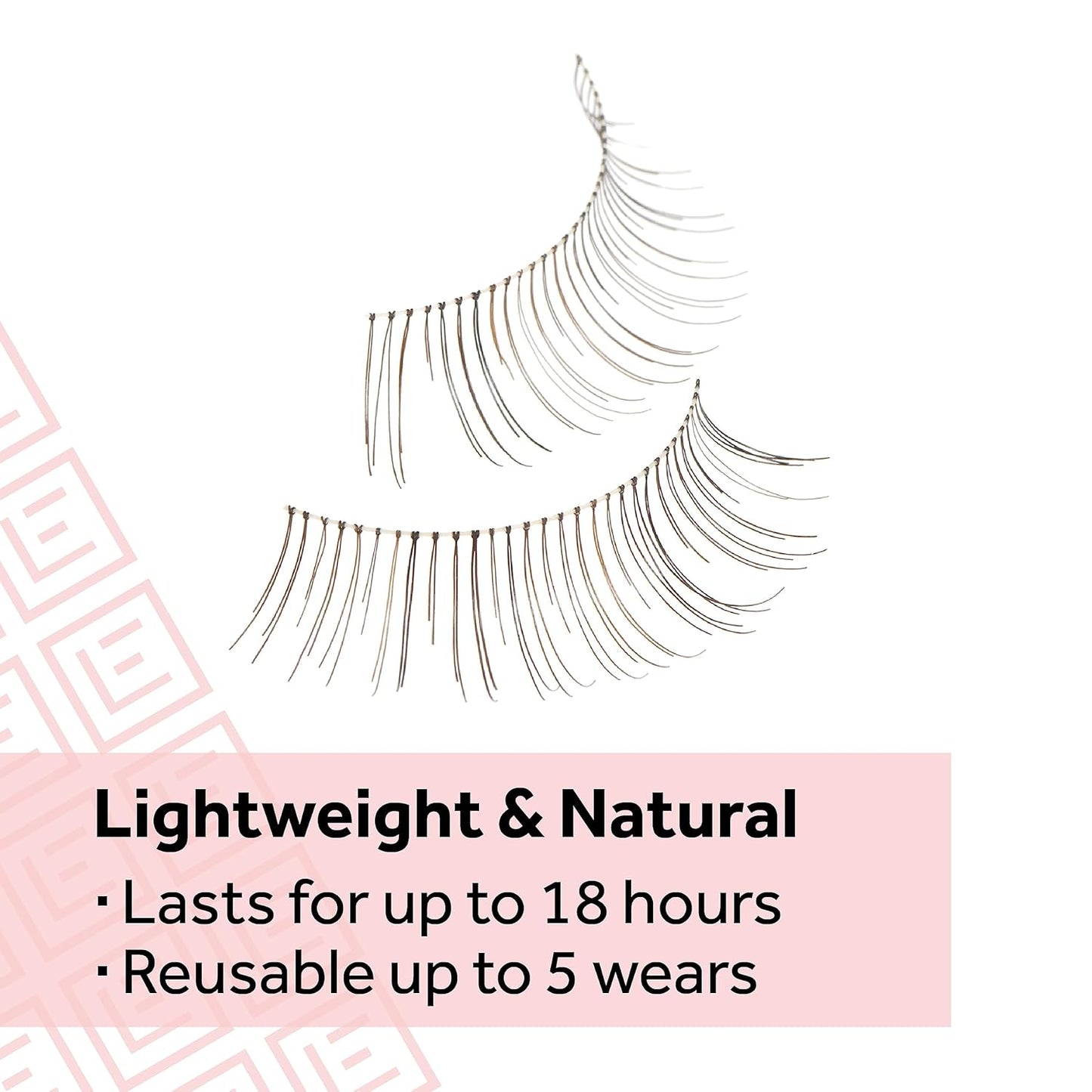 Natural No. 020 Eyelashes Multipack (Set de Pestañas postizas)