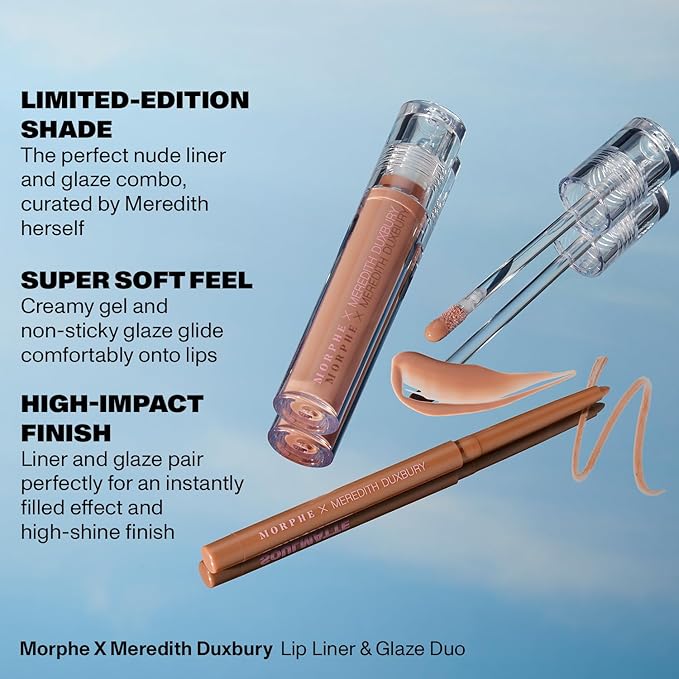 Morphe X Meredith Duxbury Lip Liner & Glaze Duo (set de delineador y gloss)