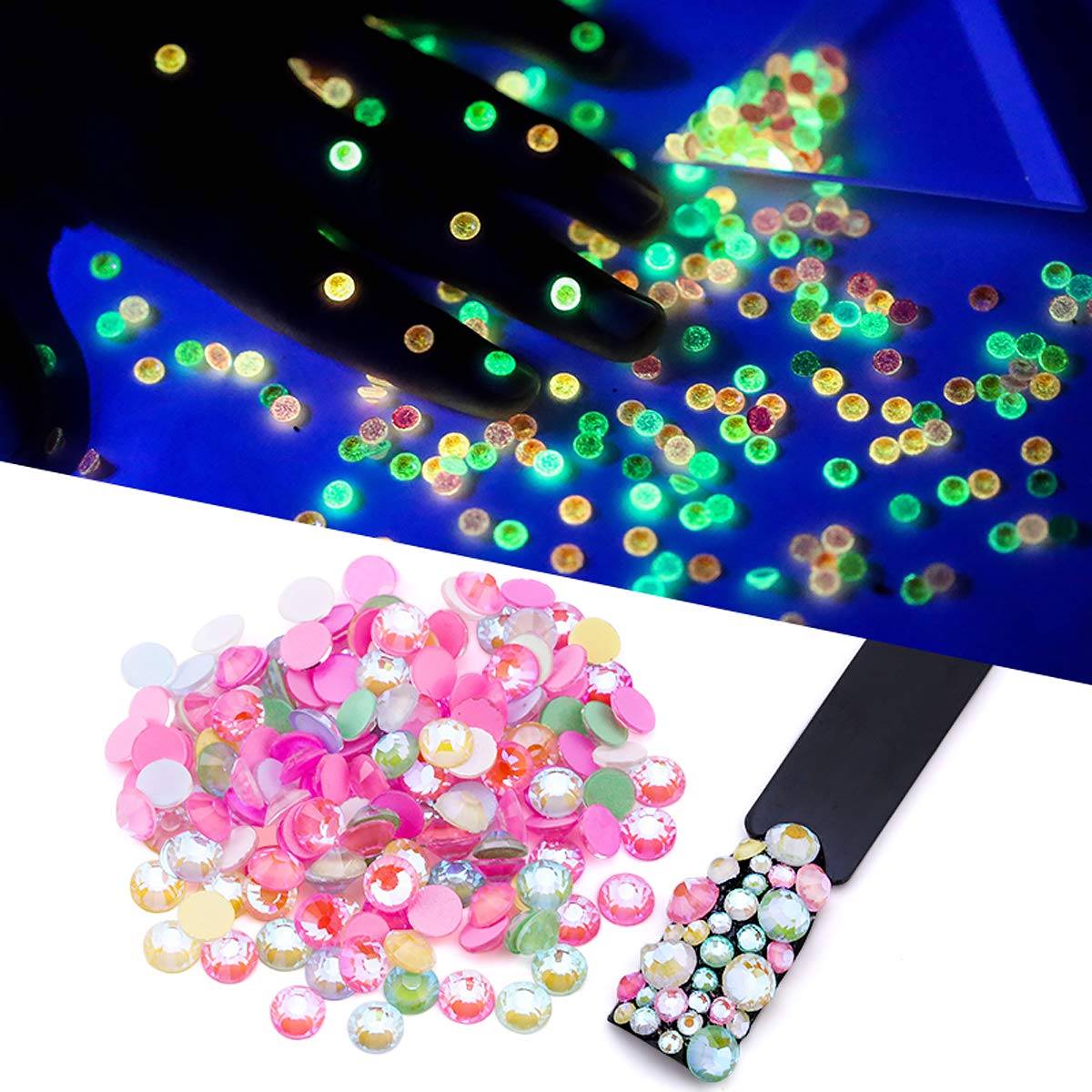 Cristales pastel Glow In The Dark 2 gr
