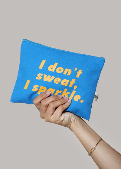Cosmetiquera de tela color Canvas pouch