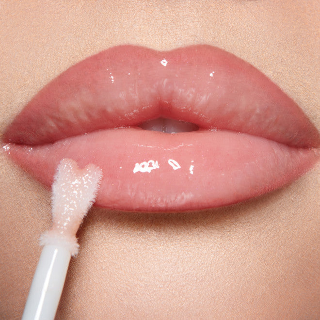 Glossy fresh Pink Lip Gloss + Lip Liner duo (Set de delineador de labios y gloss)
