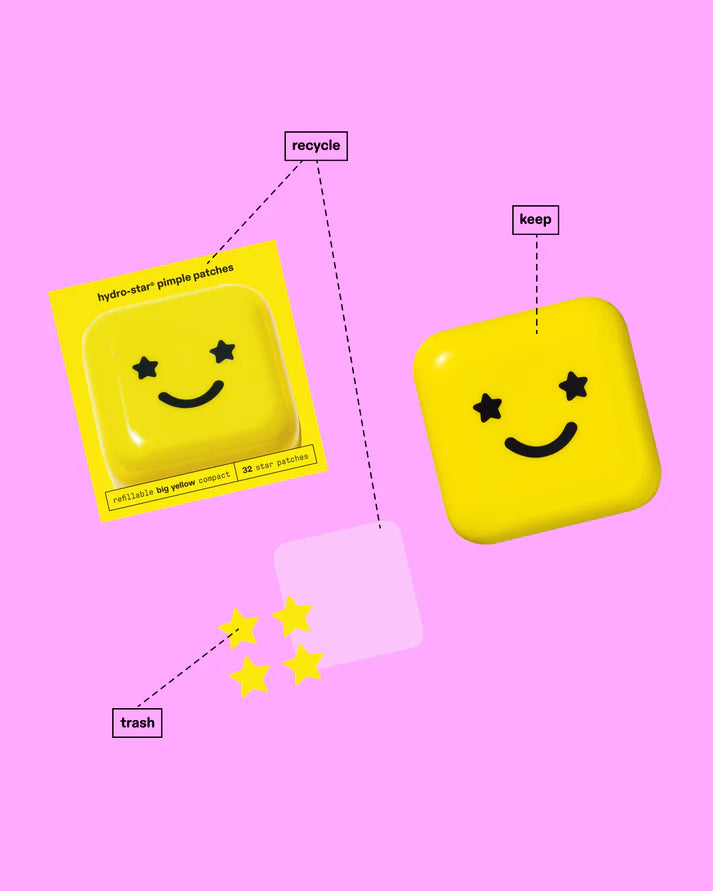 Hydrocolloid pimple patches -32 ct