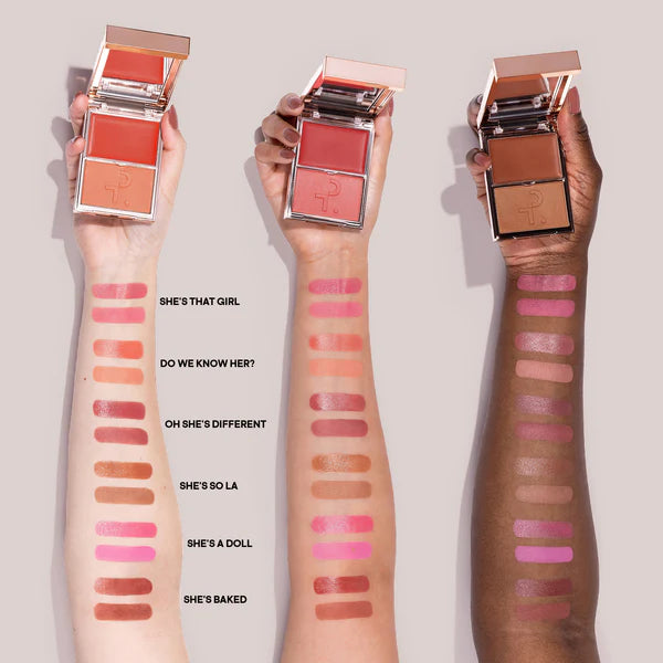 Major Headlines Double-take Creme & Powder blush duo