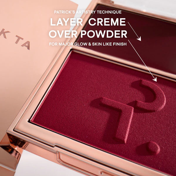 Major Headlines Double-take Creme & Powder blush duo
