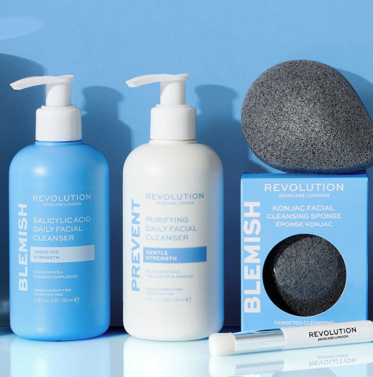 Blemish Targeting Facial Gel Cleanser with Salicylic Acid -250ml