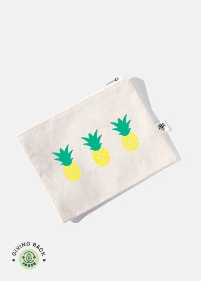 Cosmetiquera pequena de tela (Canvas pouch)