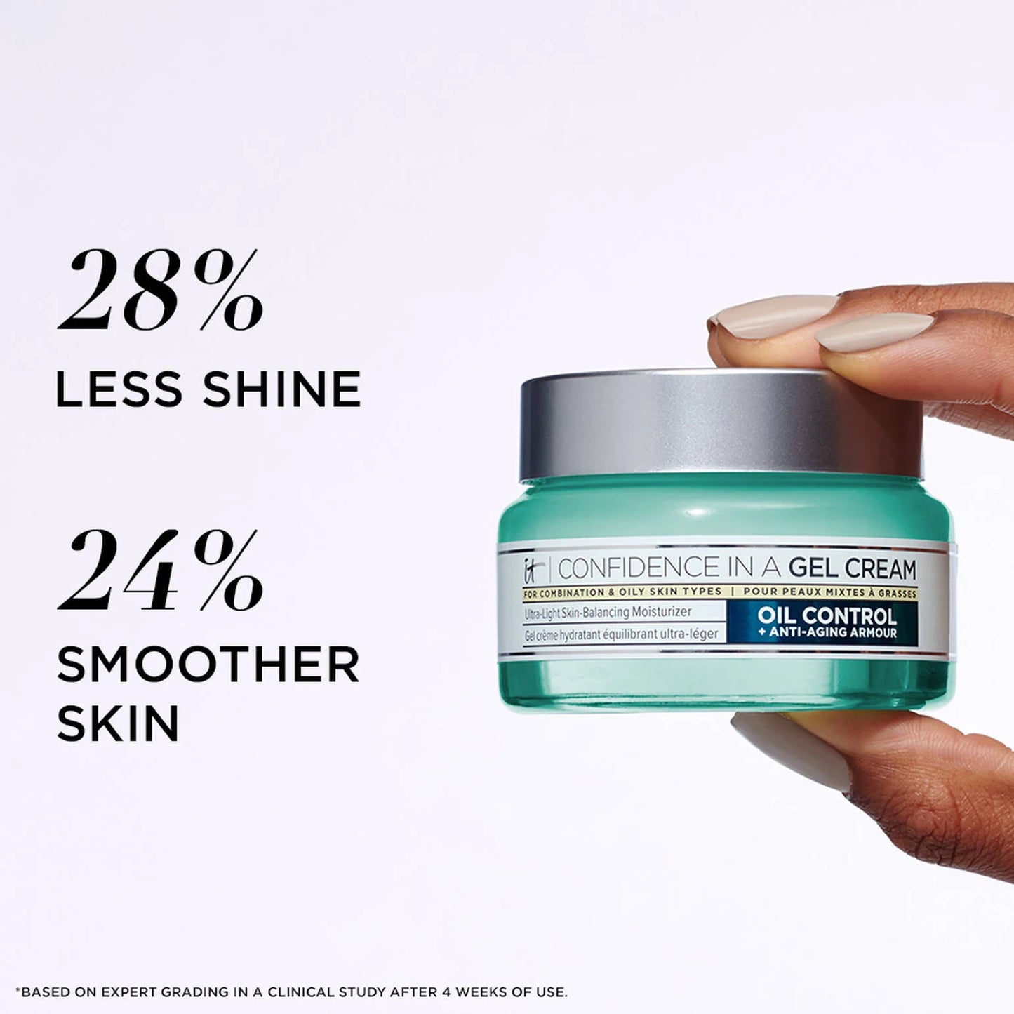 Confidence in a Gel Cream Oil-Free Moisturizer (Crema humectante en gel)