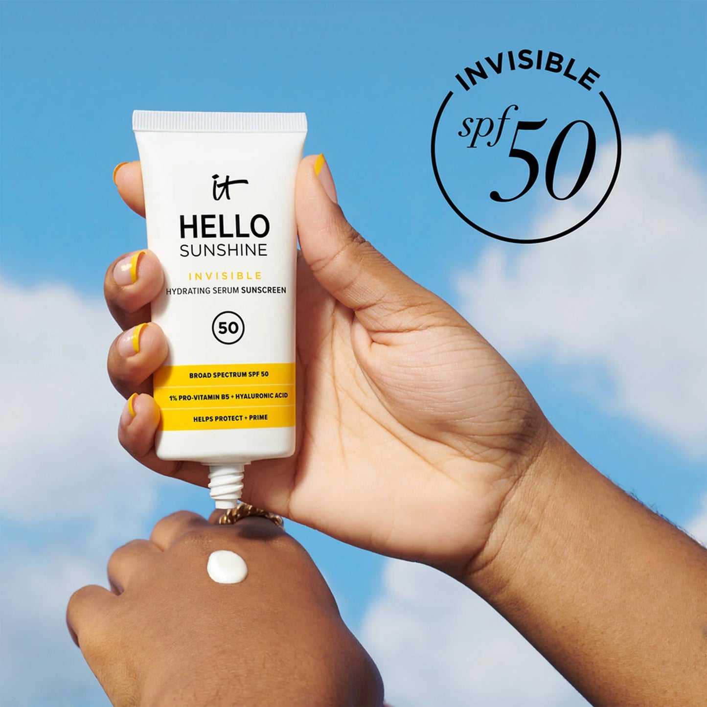 Hello Sunshine Invisible Sunscreen For Face SPF 50 (Protector solar)