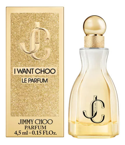 Jimmy Choo mini perfume set con clutch