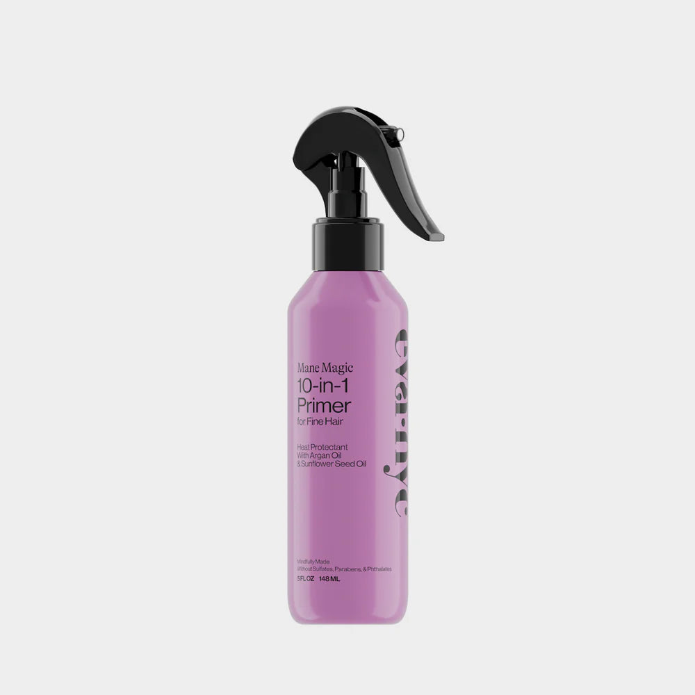 Mane Magic 10-in-1 Primer para cabello fino (Spray anti-frizz)