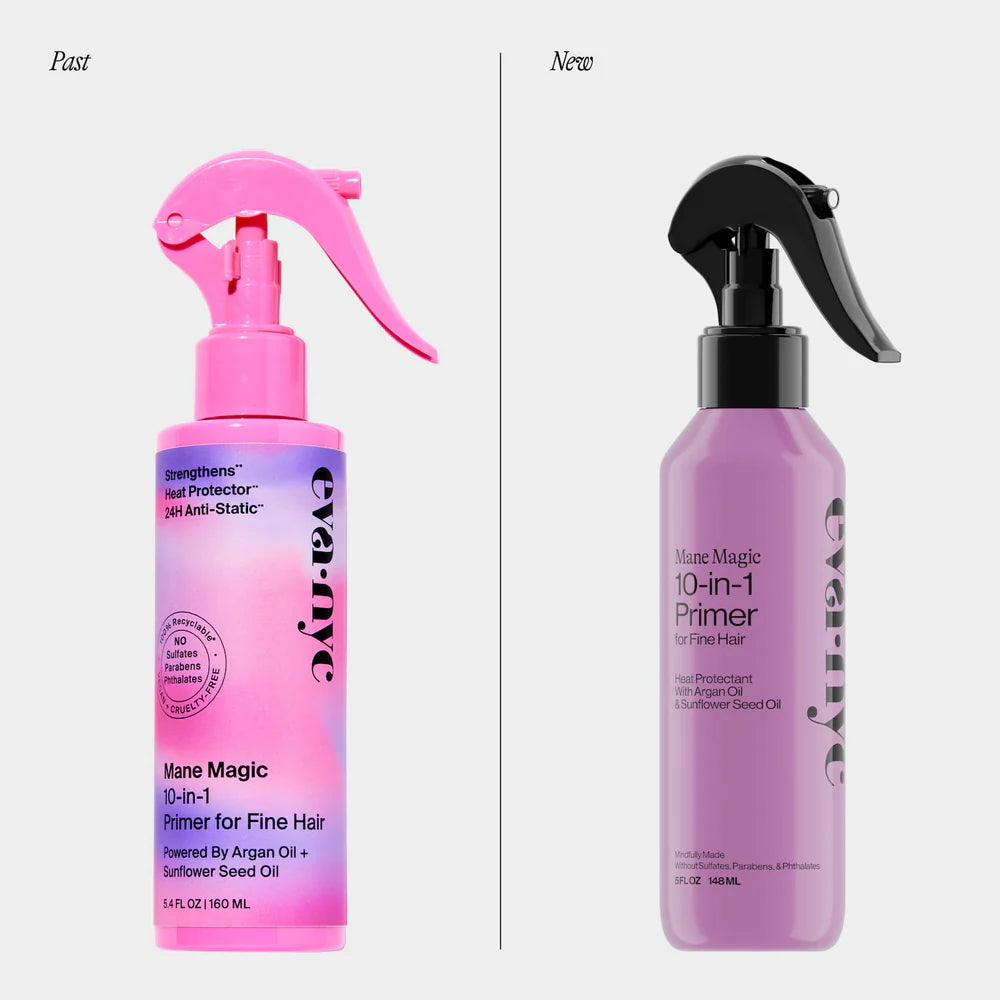 Mane Magic 10-in-1 Primer para cabello fino (Spray anti-frizz)