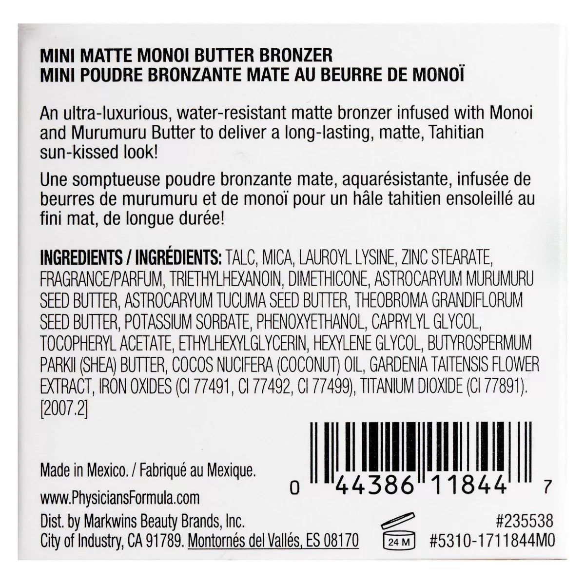 Mini Matte Bronzer - Monoi Butter