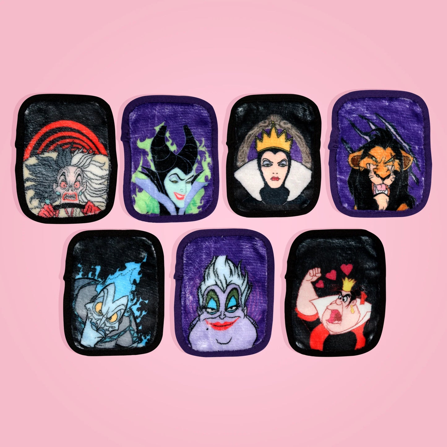 DISNEY Set de 7 toallitas desmaquillantes reusables