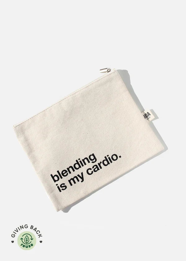 Cosmetiquera pequena de tela (Canvas pouch)