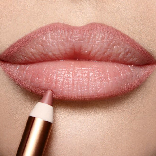 Glossy fresh Pink Lip Gloss + Lip Liner duo (Set de delineador de labios y gloss)