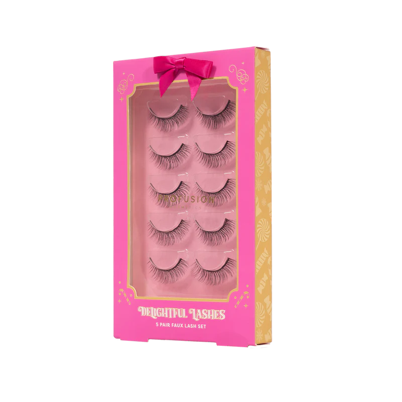Sweet Holiday Delightful Lashes 5-pair Faux Lashes (Pestañas postizas)