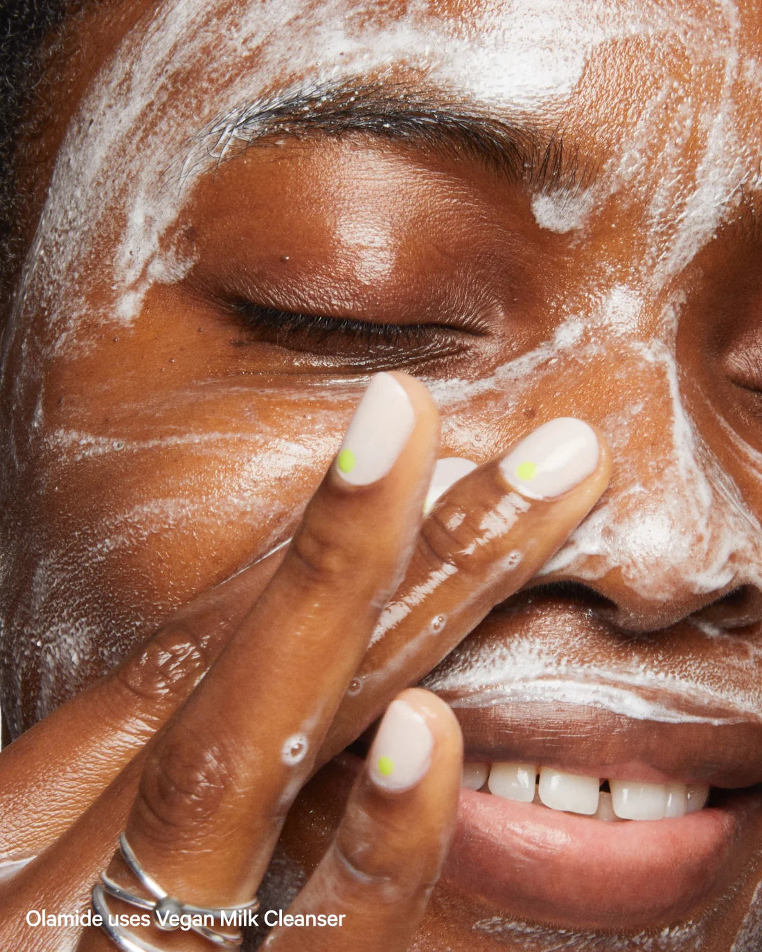 Milk cream cleanser