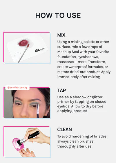 Waterproof Eye Makeup Sealer (Makeup Mixing Liquid)