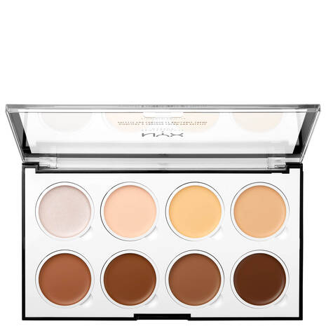 Professional Makeup Highlight & Contour Cream Professional Palette