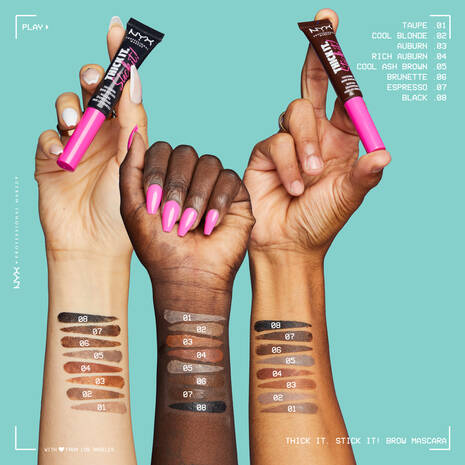 Thick it Stick it! Thickening Brow Gel Mascara -Brunette