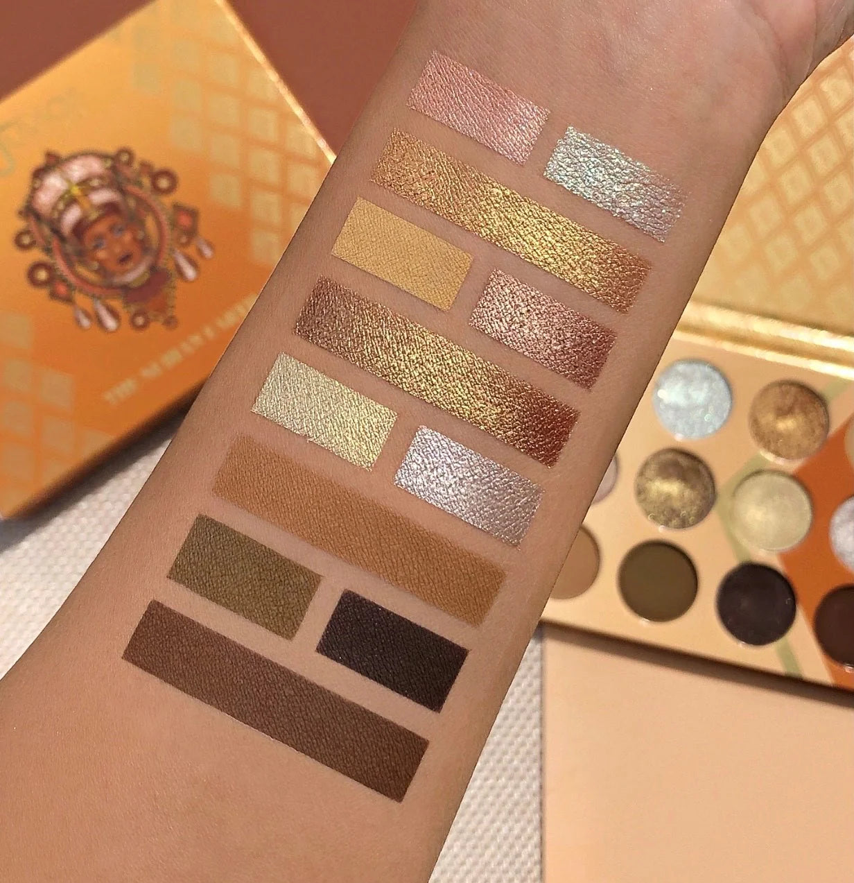 The Nubian Earth Eyeshadow Palette