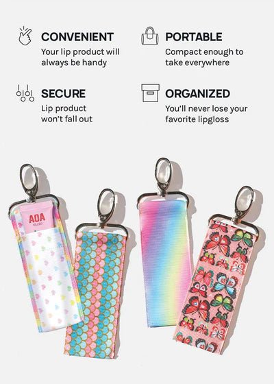Llavero porta labial (Lipgloss Holder Keychain)