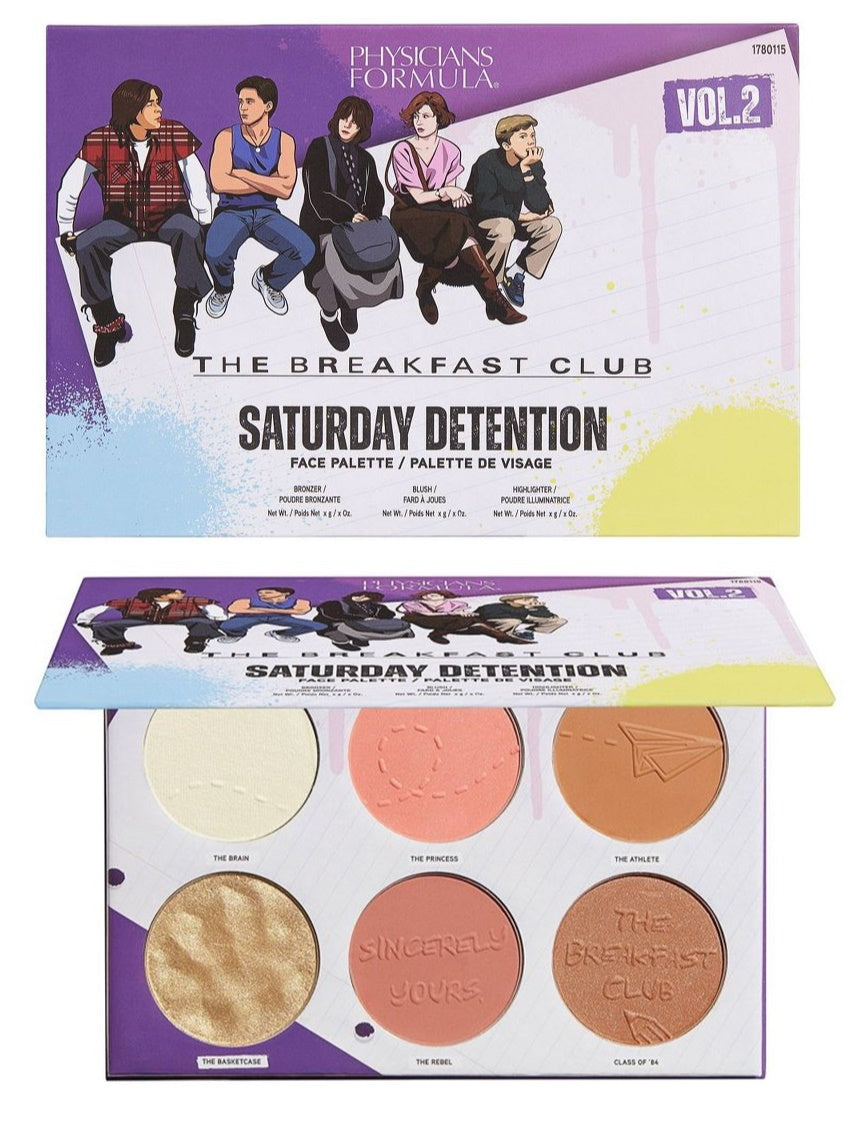 The Breakfast Club Saturday Detention Face Palette