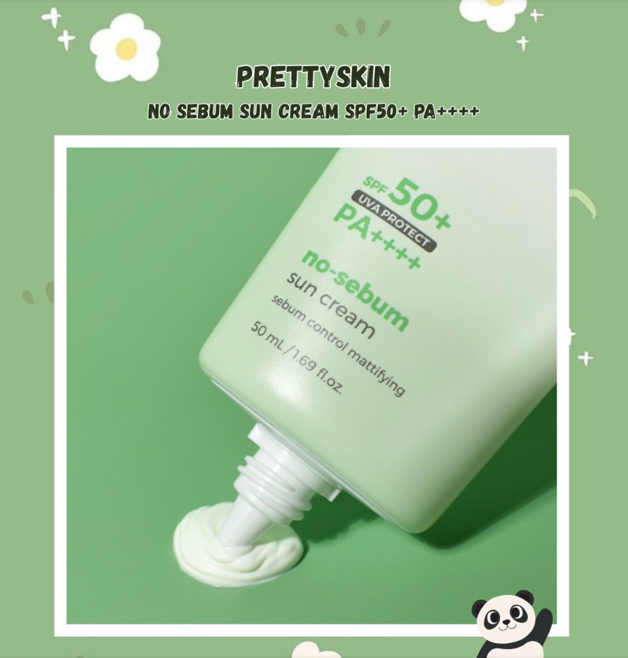 No Sebum Sun Cream SPF50+ PA++++