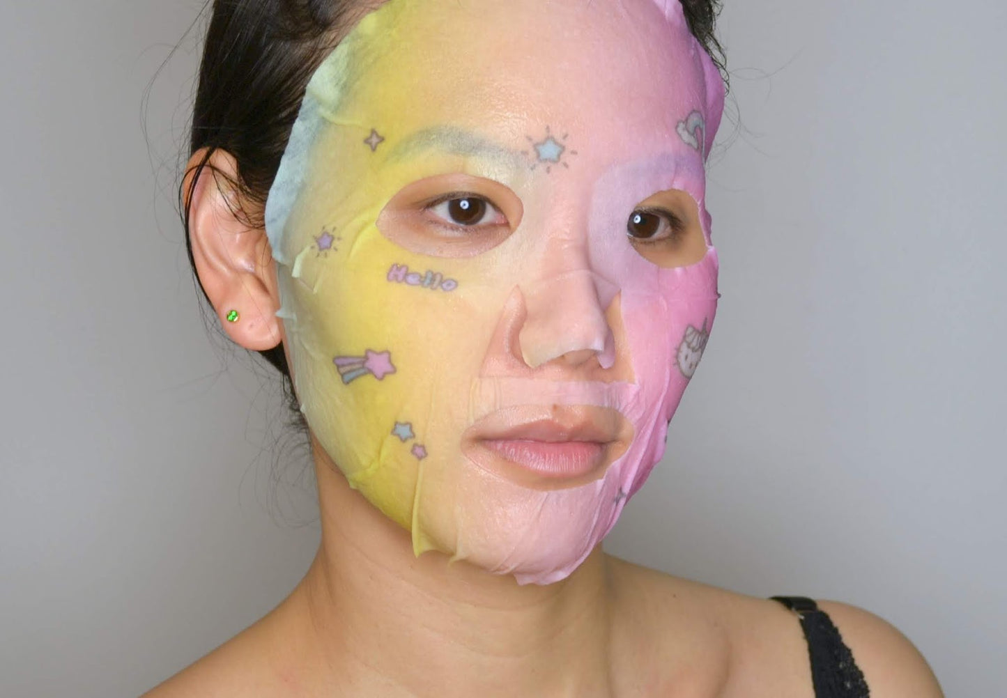Hello Kitty Unicorn Shooting Stars Sheet Mask (mascarilla facial)